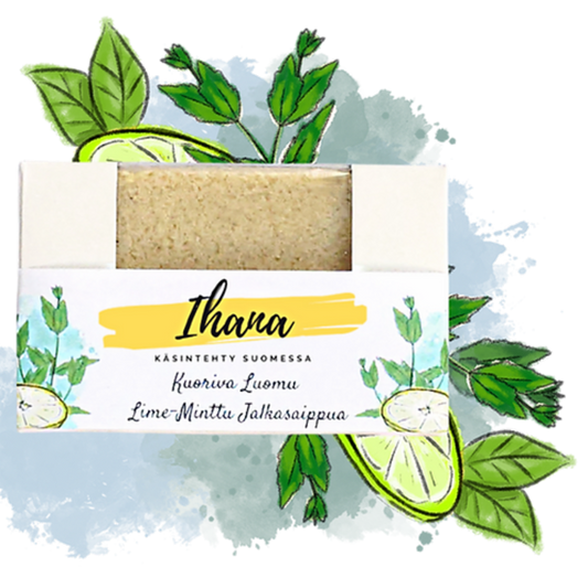 Organic Lime Mint Exfoliating Foot Soap