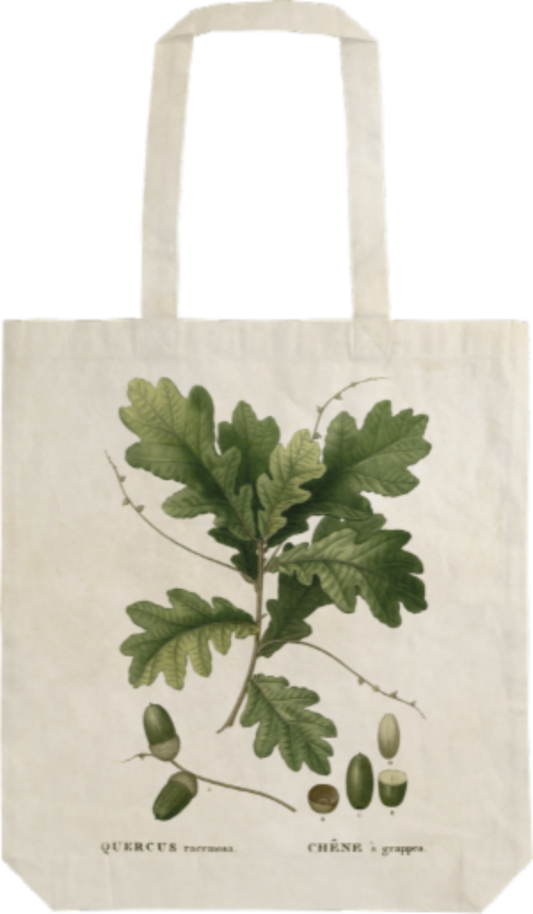 Canvas bag with Tammenlehti picture