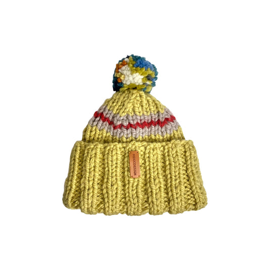 Wool beanie Aitoo yellow