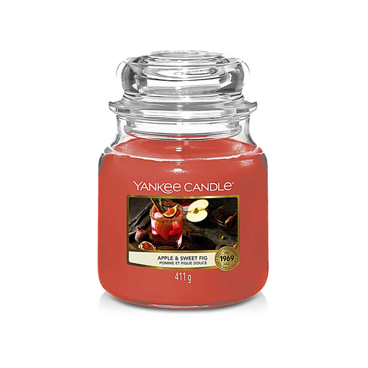 Yankee Candle Classic Apple &amp; Sweet Fig Medium Jar