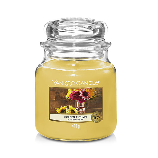 Yankee Candle Classic Golden Autumn Medium Jar