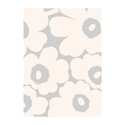 2-part card Unikko silver Marimekko