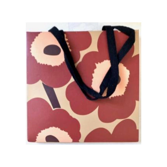 Gift bag size S Unikko Marimekko