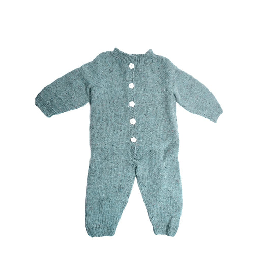 Wool jumpsuit Bluebell