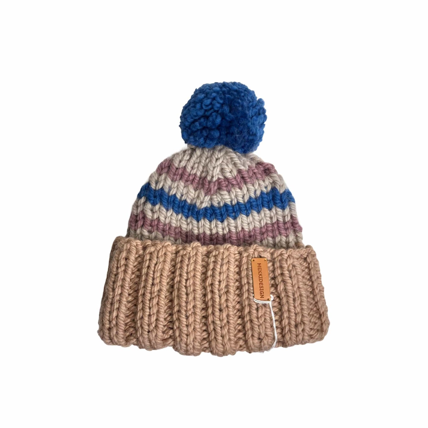 Wool beanie Aitoo clay color