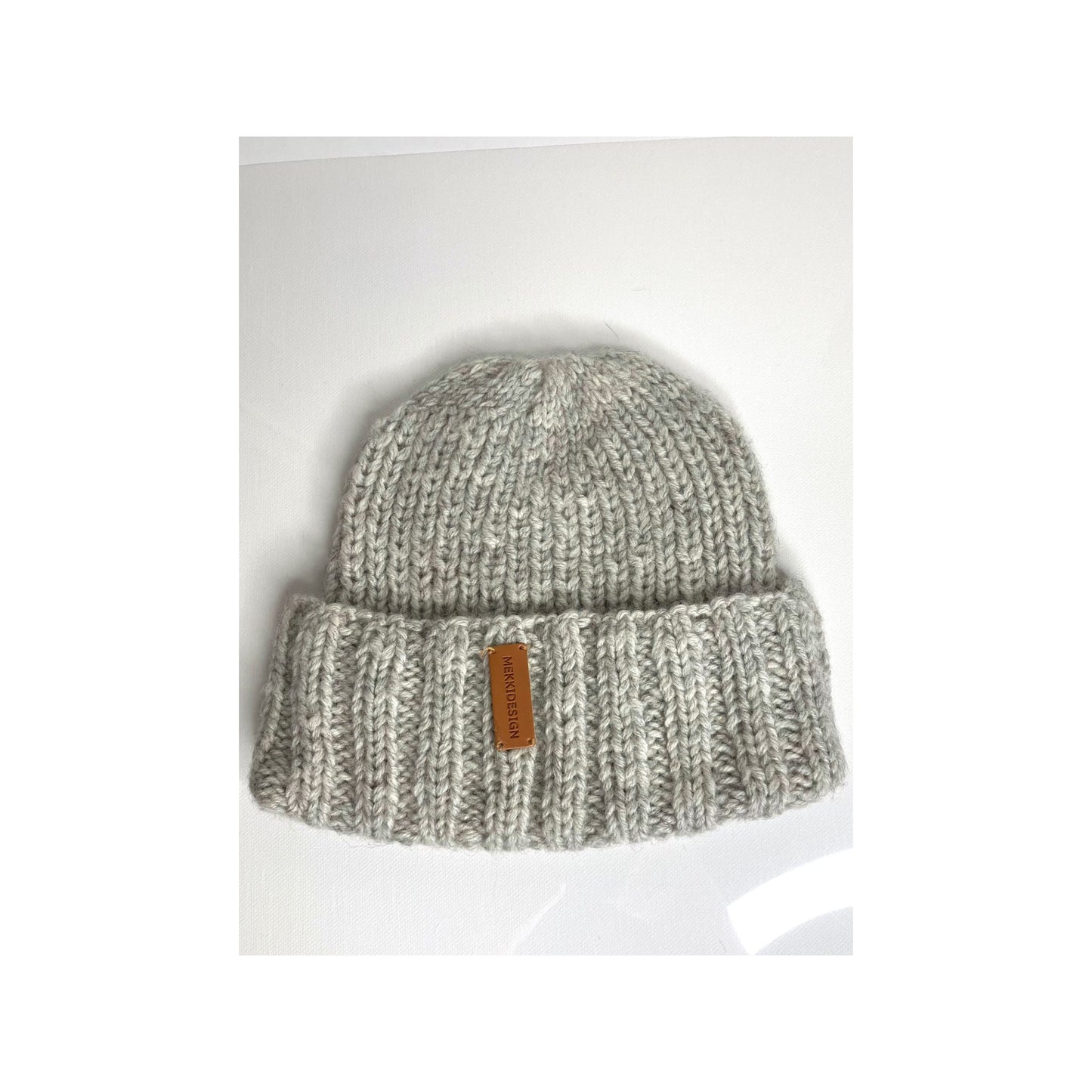 Wool beanie Olos gray