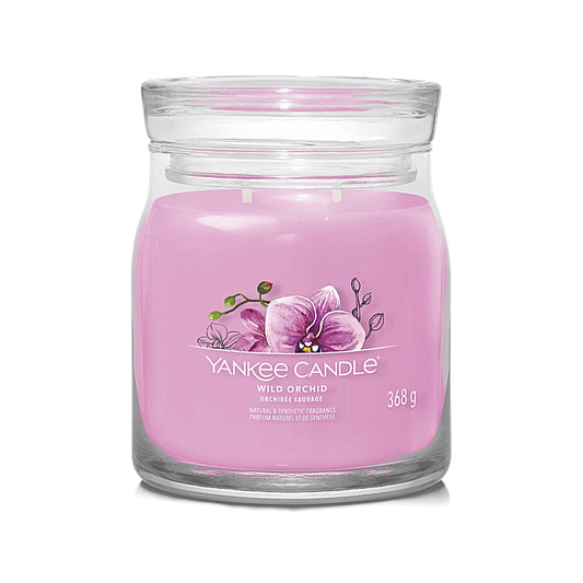 Yankee Candle Signature Wild Orchid Medium Jar